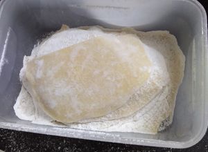 Hình của món Vỏ hoành thánh + mì_BLW.