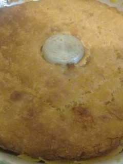 Una foto de Budín de pan❤