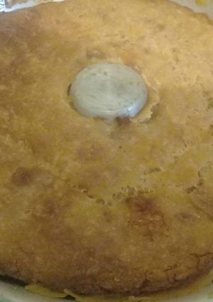 Una foto de Budín de pan❤
