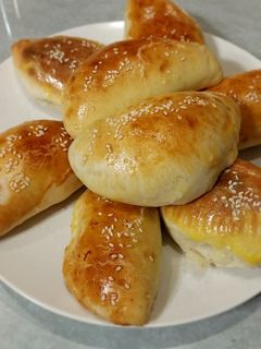 عکسی از دستور پیراشکی گوشت