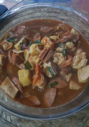 Foto resep Udang Tahu Sosis Saus Tiram