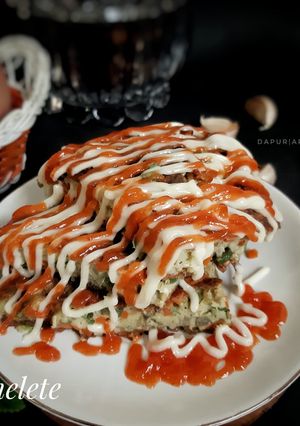 Foto resep Omelete | Telur Dadar Sayur