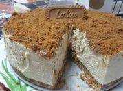 Una foto de tarta fria lotus