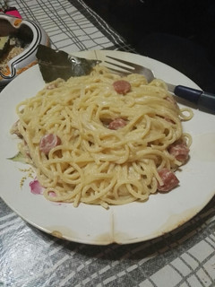 Una foto de Espaguetis a la bechamel