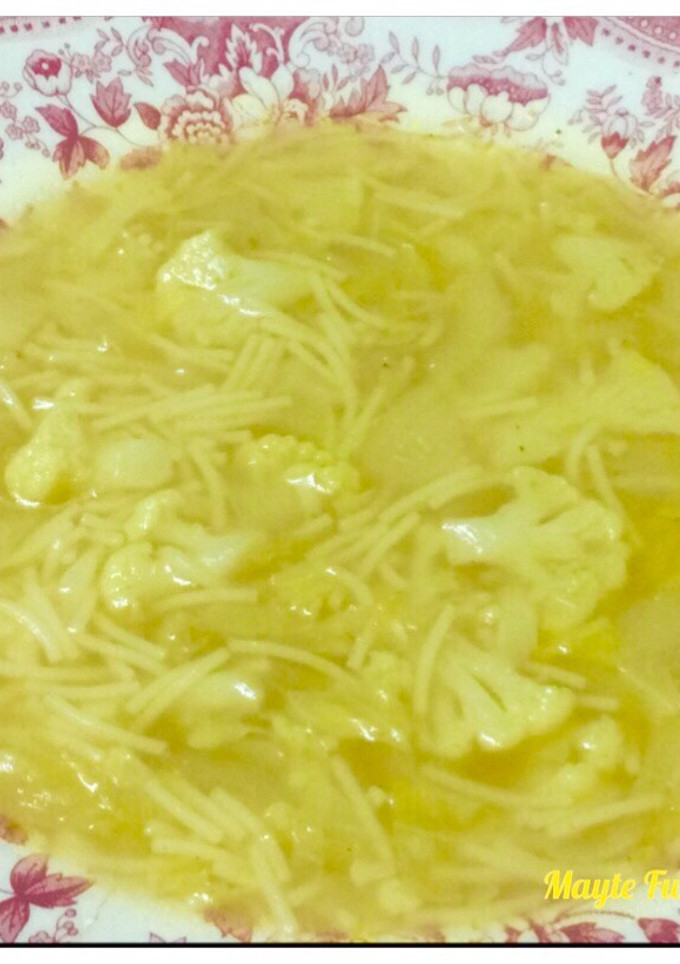 Una foto de Sopa de aprovechamiento
