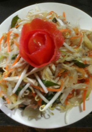 Hình của món Gỏi gà.