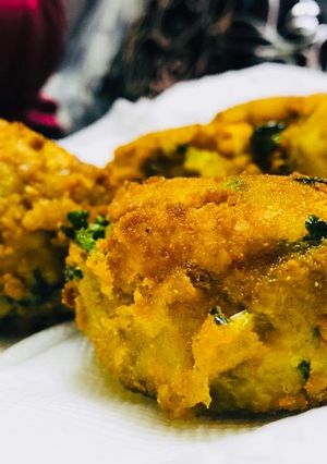 A picture of Egg chops.