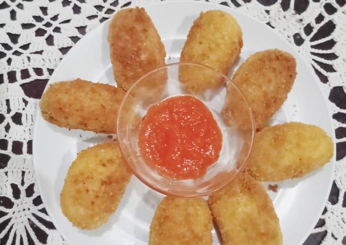 Resep Kroket Kentang Isi Sayuran Oleh Dina Cookpad