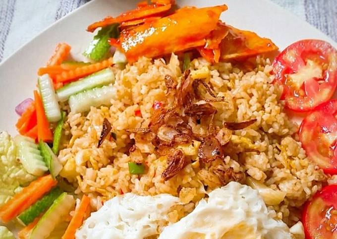 Resep Nasi Goreng Ekonomis Ala Abang-abang Anti Gagal