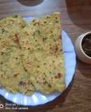Onion Radish Paratha