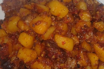 Resep Sambel goreng kentang ati ampela Irit Untuk Jualan