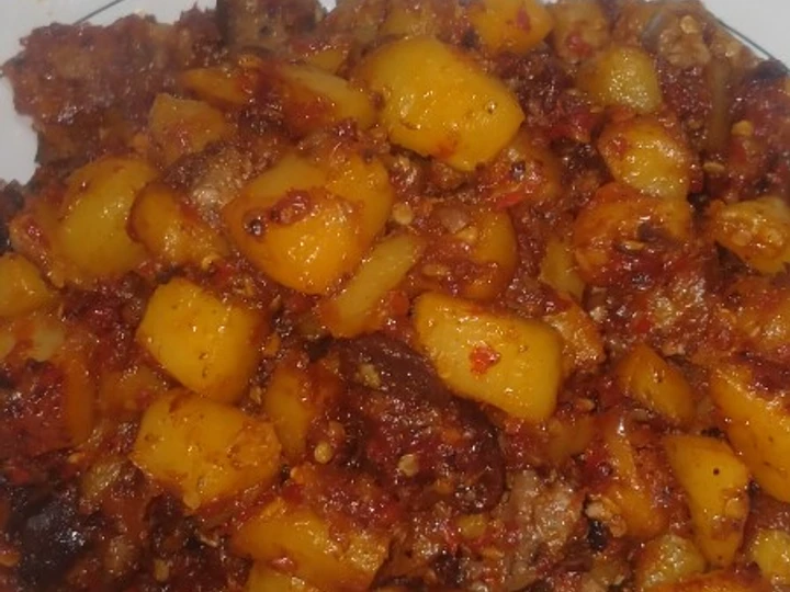 Langkah Gampang Membuat Resep  Sambel goreng kentang ati ampela yang Bisa Manjain Lidah, Lezat Sekali