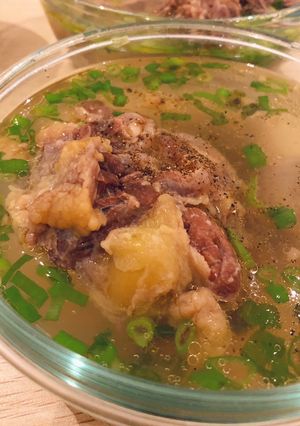 Hình của món Canh xương bò cực đơn giản.