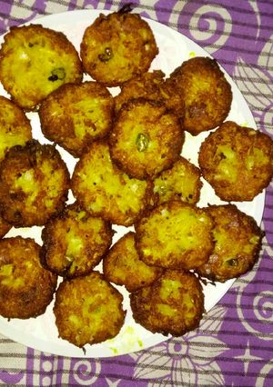 A picture of Veg Kababs.