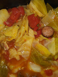 A picture of Flavorful cabbage.