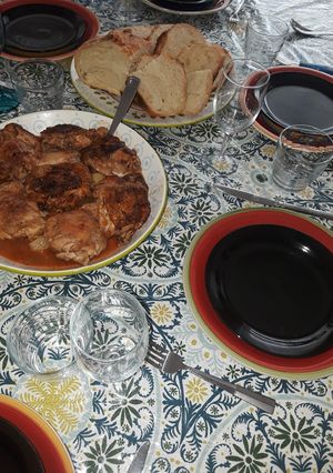 A picture of French Chicken Stew.