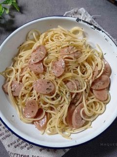 Foto resep Spaghetti aglio olio