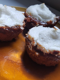 Una foto de Torta postre de manzana