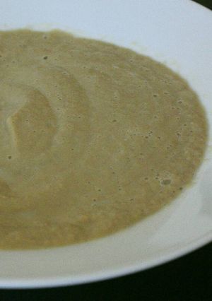 Foto principal de Crema de puerro y champiñones 🌱🍄