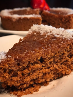 Una foto de Torta de miel y café saludable (leikaj)