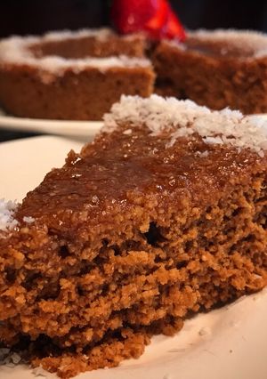Una foto de Torta de miel y café saludable (leikaj)