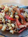 Coditos en wok