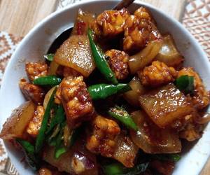 Masakan Populer Tumis kikil dan tempe kecap cabai hijau Sedap Nikmat Masakan Populer Tumis kikil dan tempe kecap cabai hijau Sedap Nikmat