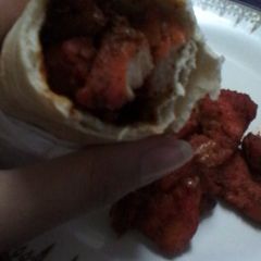 A picture of Spicy Shawarma.