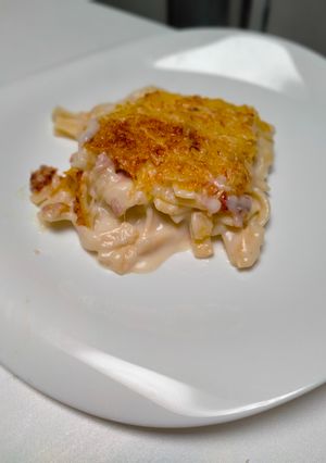Une photo de Gratin de pâtes