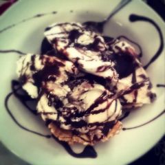 A picture of Chris's Chocolate Wafer Crunch.