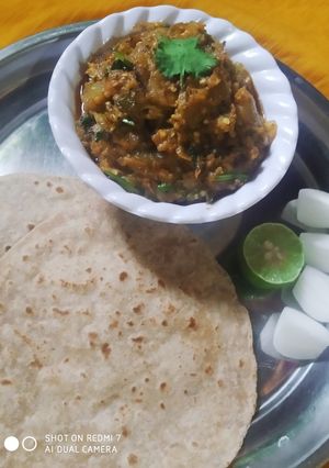 बैंगन का भरता (baingan ka bharta recipe in hindi) रेसिपी मुख्य फोटो