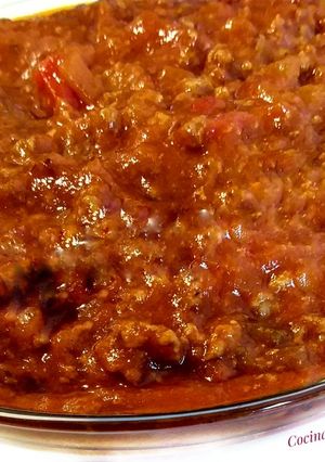 Foto principal de Salsa boloñesa con vino blanco
