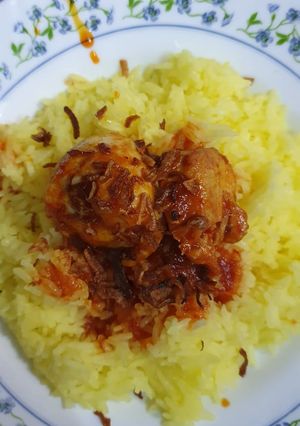Foto resep Nasi kuning masak habang banjarmasin