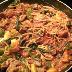 A picture of Italian Stir Fry.