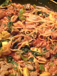 A picture of Italian Stir Fry.
