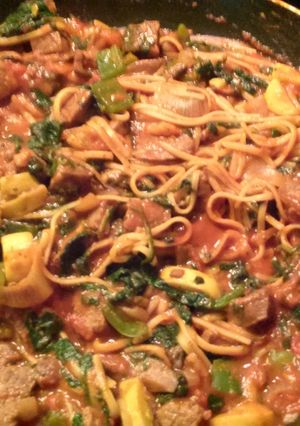 A picture of Italian Stir Fry.