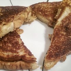 A picture of Fried Peanut Butter & Banana Sandwich.