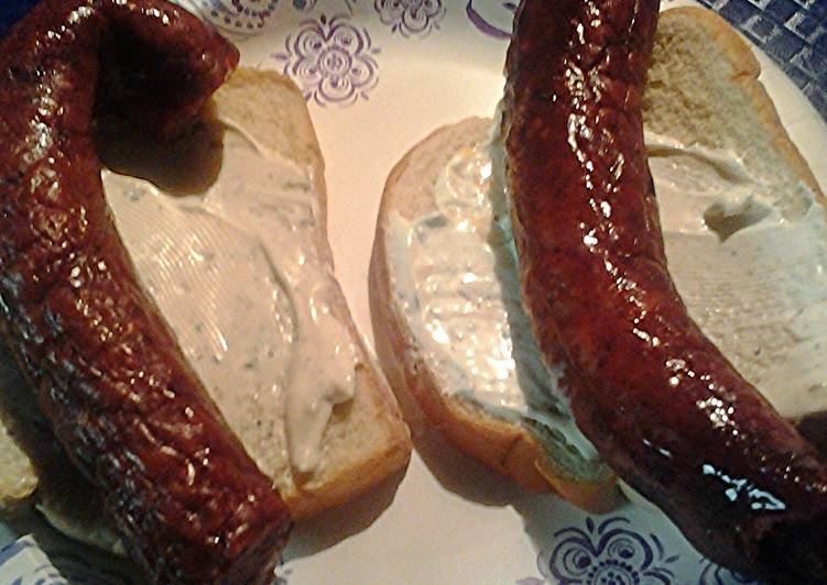 Simple Way to Make Super Quick Homemade Sausage sandwiches