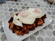 Una foto de piernas de pollos air fryer