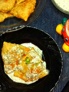 Una foto de Samosas vegetales