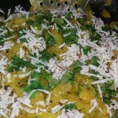 A picture of Cabbage sabji.