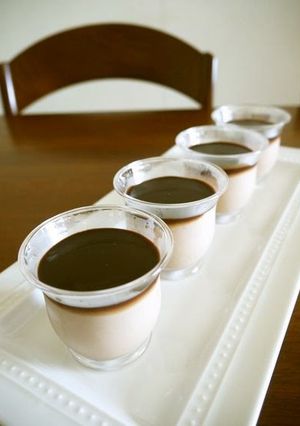 A picture of Fluffy Chocolate Bavarois.