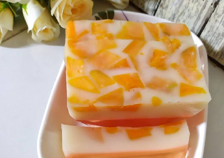 Puding Mangga Susu