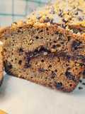Banana bread alle nocciole e cioccolato fondente