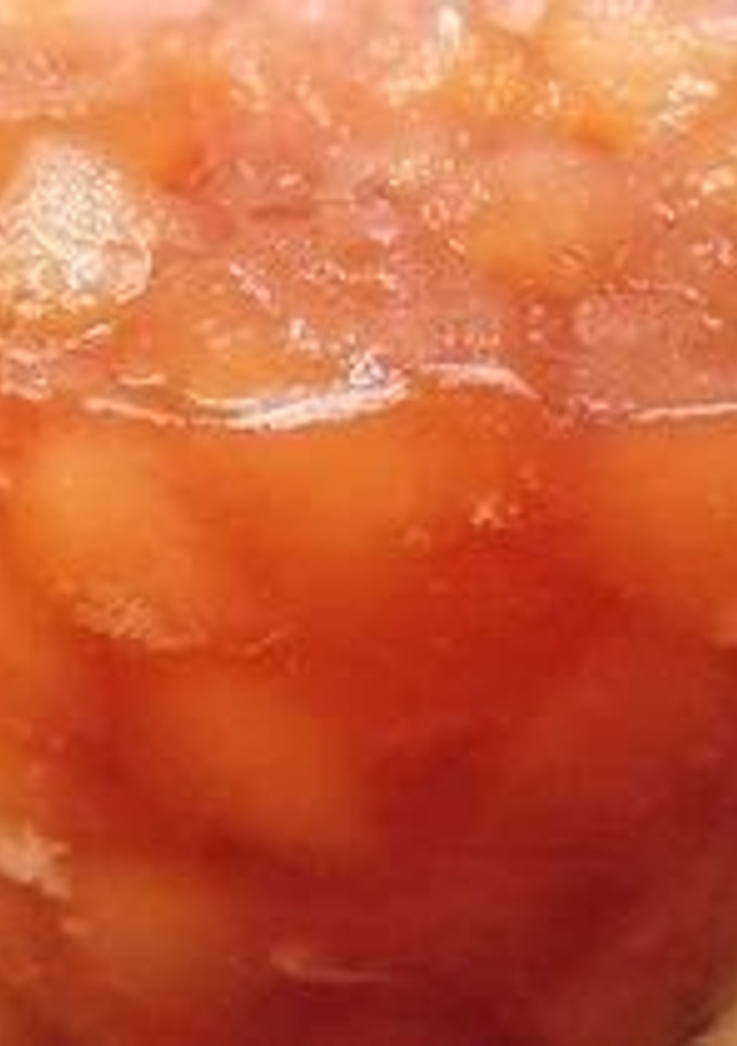 A picture of Apple Jam (with Jonathan Apples).