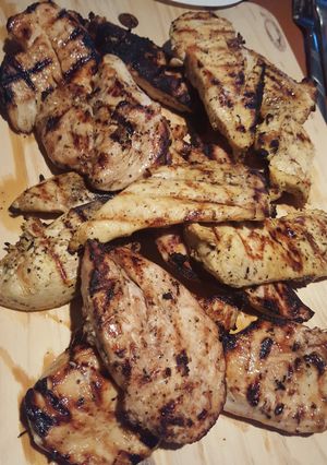 A picture of Grilled Lemon Pepper Chicken.
