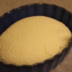 A picture of Homemade Ricotta Cheese.