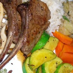 A picture of Lamb and Rosemary.