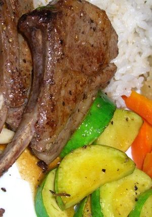 A picture of Lamb and Rosemary.