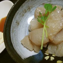 Low-Carb Chewy Stir-fried Konnyaku A picture of Low-Carb Chewy Stir-fried Konnyaku.